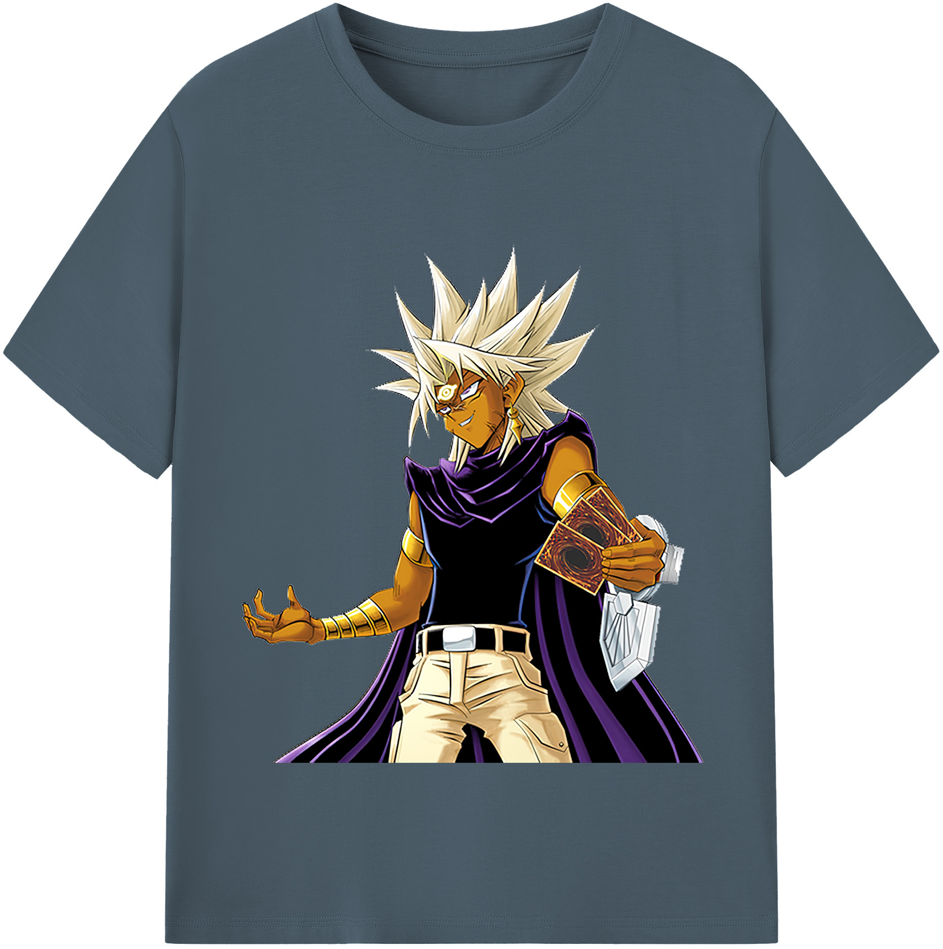 （画像用） 遊☆戯☆王 Yu-Gi-Oh! 綿100％半袖Tシャツ（フロントプリント）